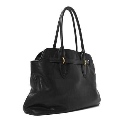 Miu Miu Nappa Medium Aventure Bag Black 3 of 10