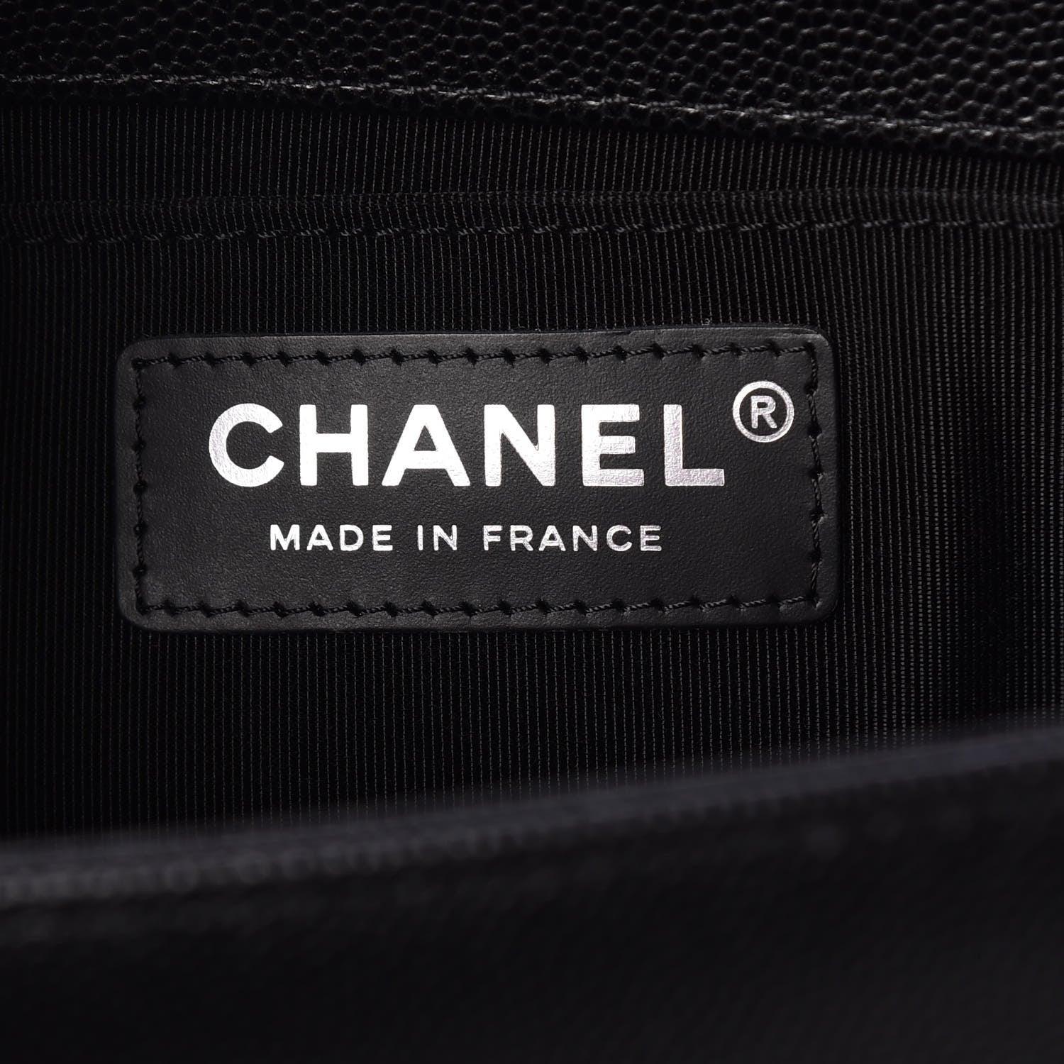 Chanel Caviar Quilted Medium Boy Flap Black 6 of 9