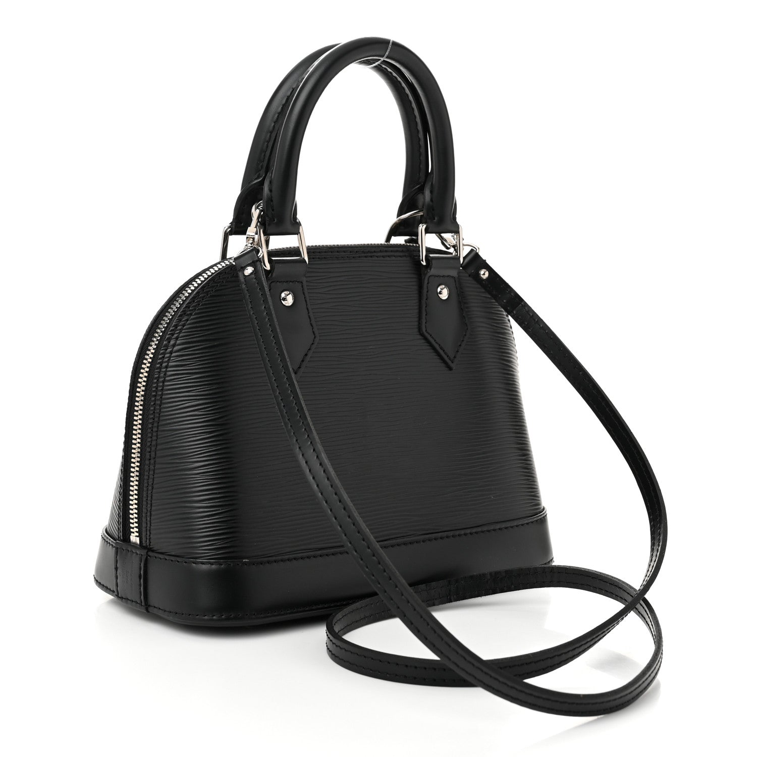 Louis Vuitton Epi Alma BB Black 3 of 10