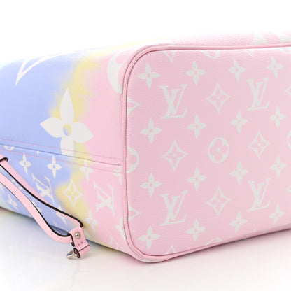 Louis Vuitton Monogram Escale Neverfull MM Pastel 10 of 11