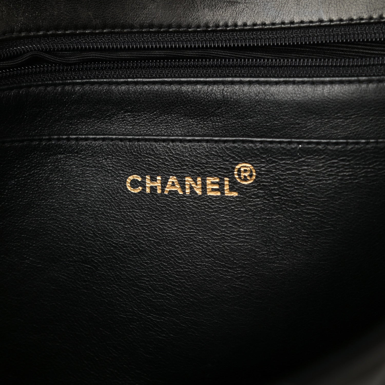 Chanel Lambskin Quilted Jumbo Single Flap Black 6 of 10