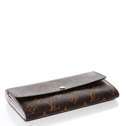 Louis Vuitton Monogram Fleuri Sarah Wallet 4 of 8