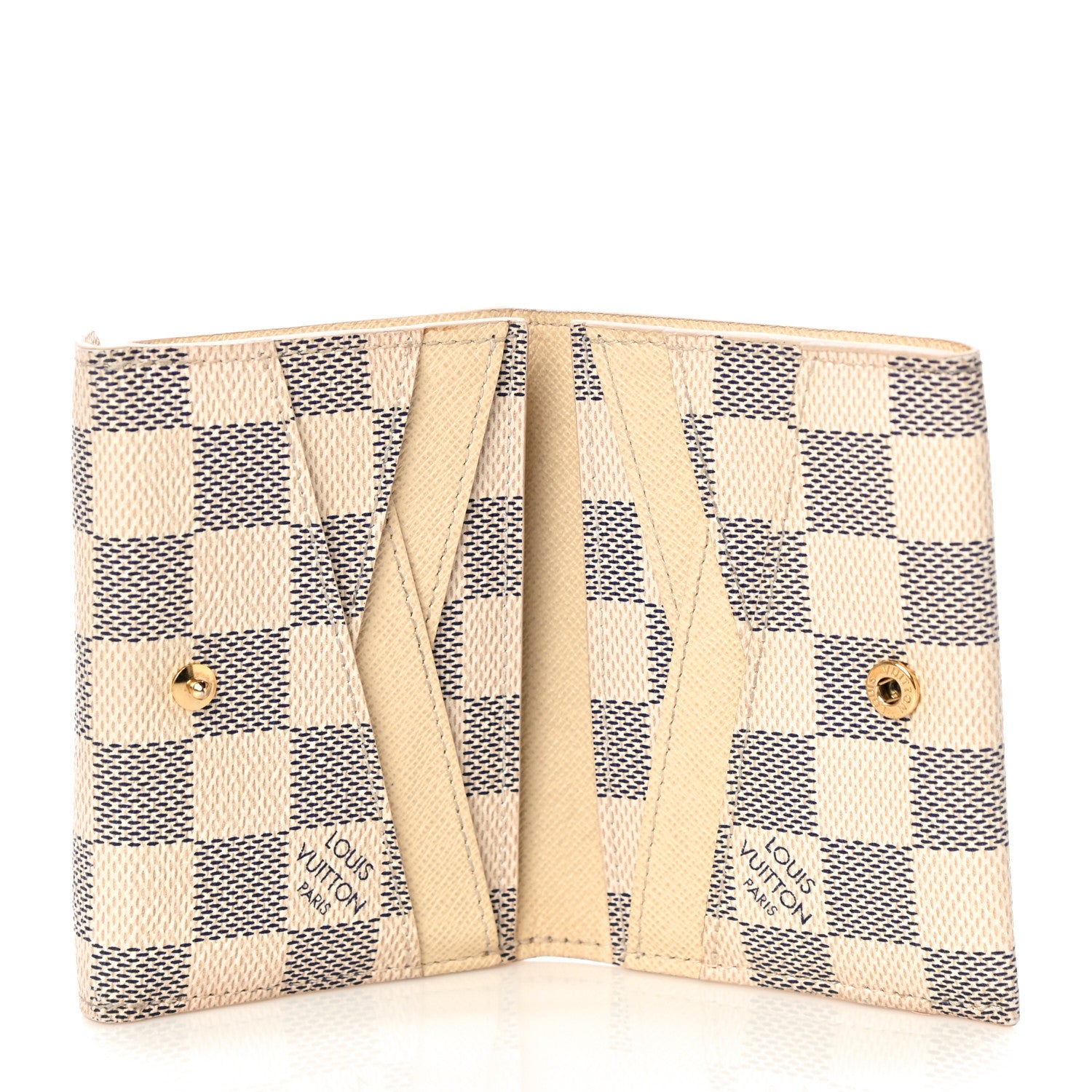 Louis Vuitton Damier Azur Compact Origami Wallet 5 of 12