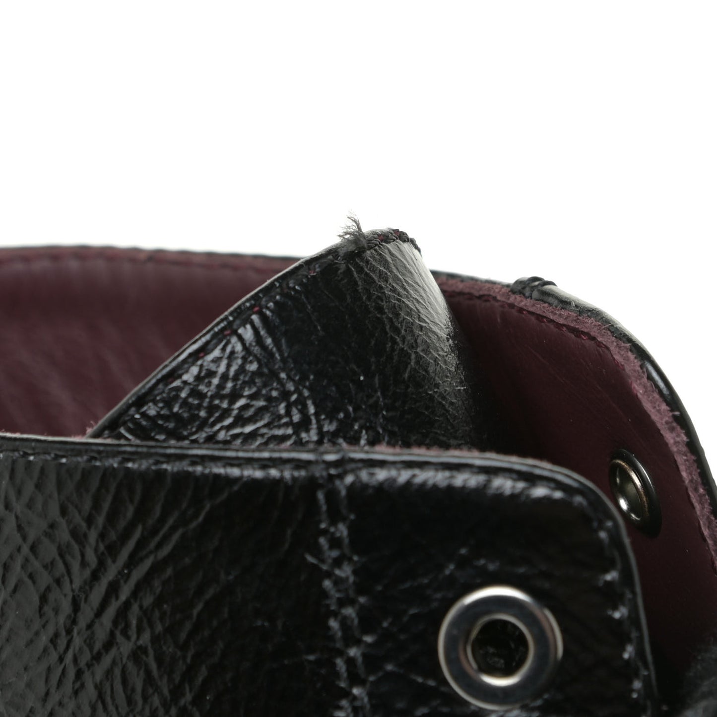 Crackled Calfskin Velvet Pearl Combat Short Boots 39 Black