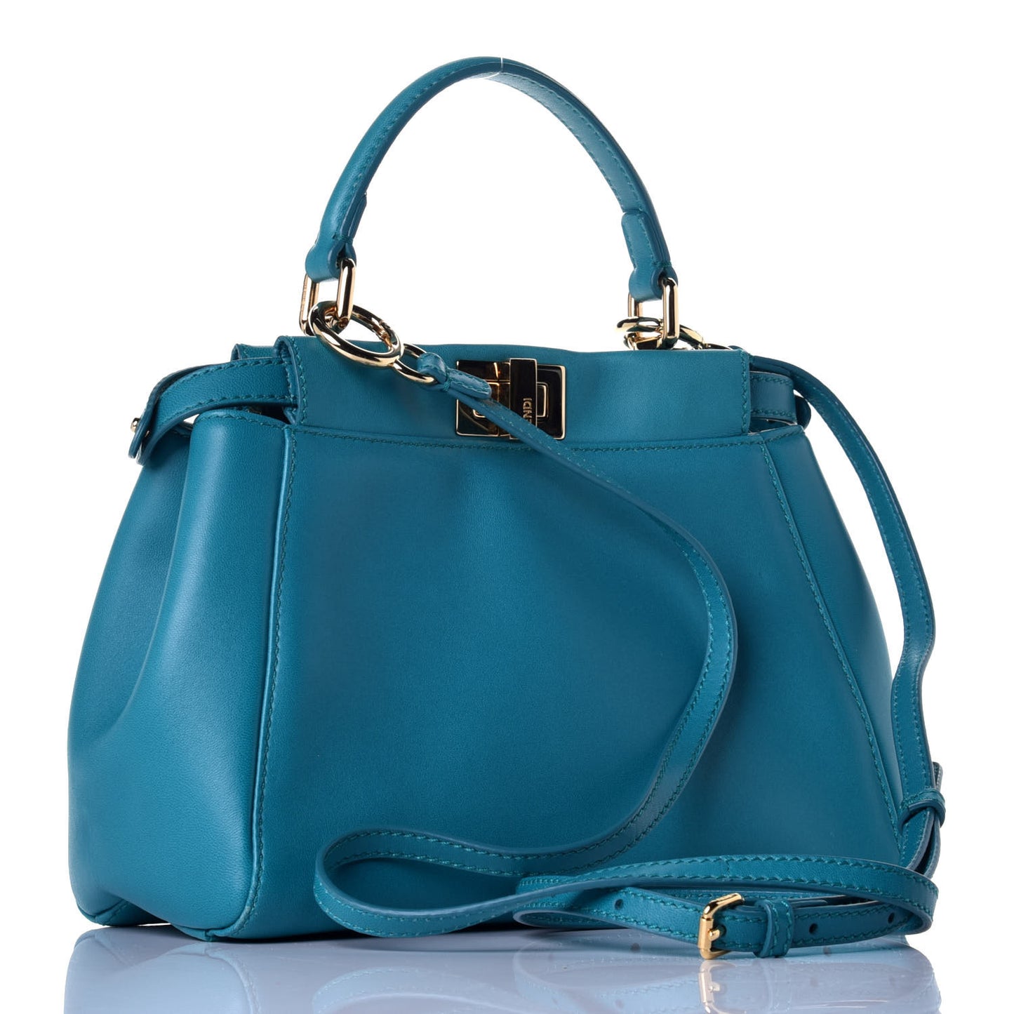 Nappa Mini Peekaboo Iconic Satchel Lago