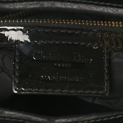 Christian Dior Patent Cannage Large Lady Dior Black 6 of 10