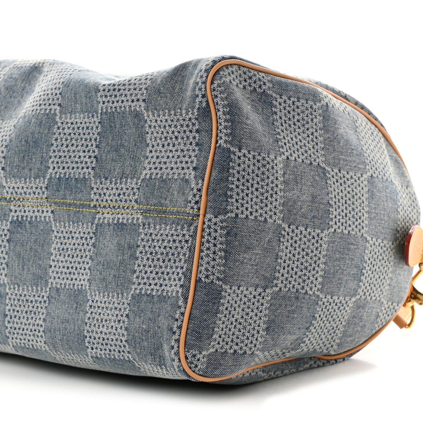 Damier Denim 3D Speedy Bandouliere 40 Bleu