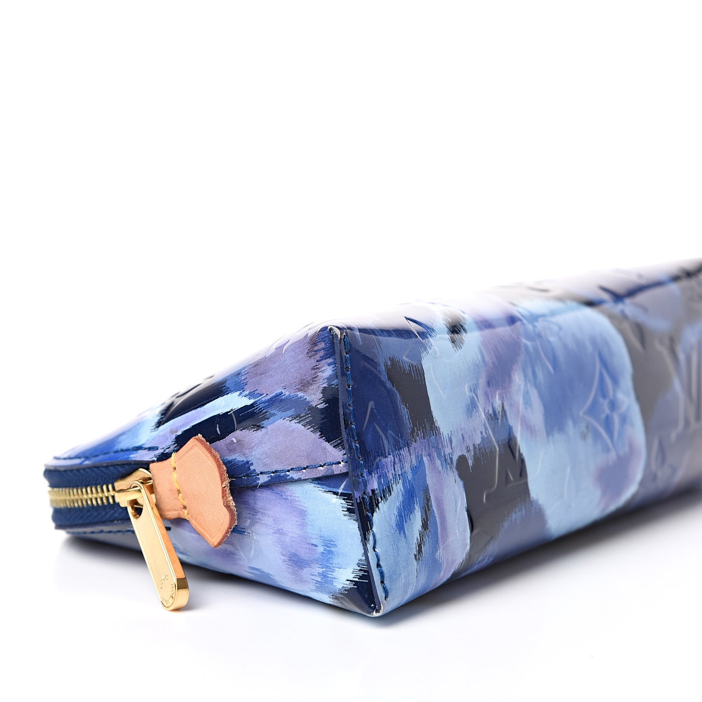 Vernis Ikat Cosmetic Pouch Grand Blue