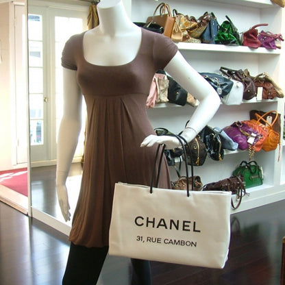Chanel Leather 31 Rue Cambon XL White 2 of 11