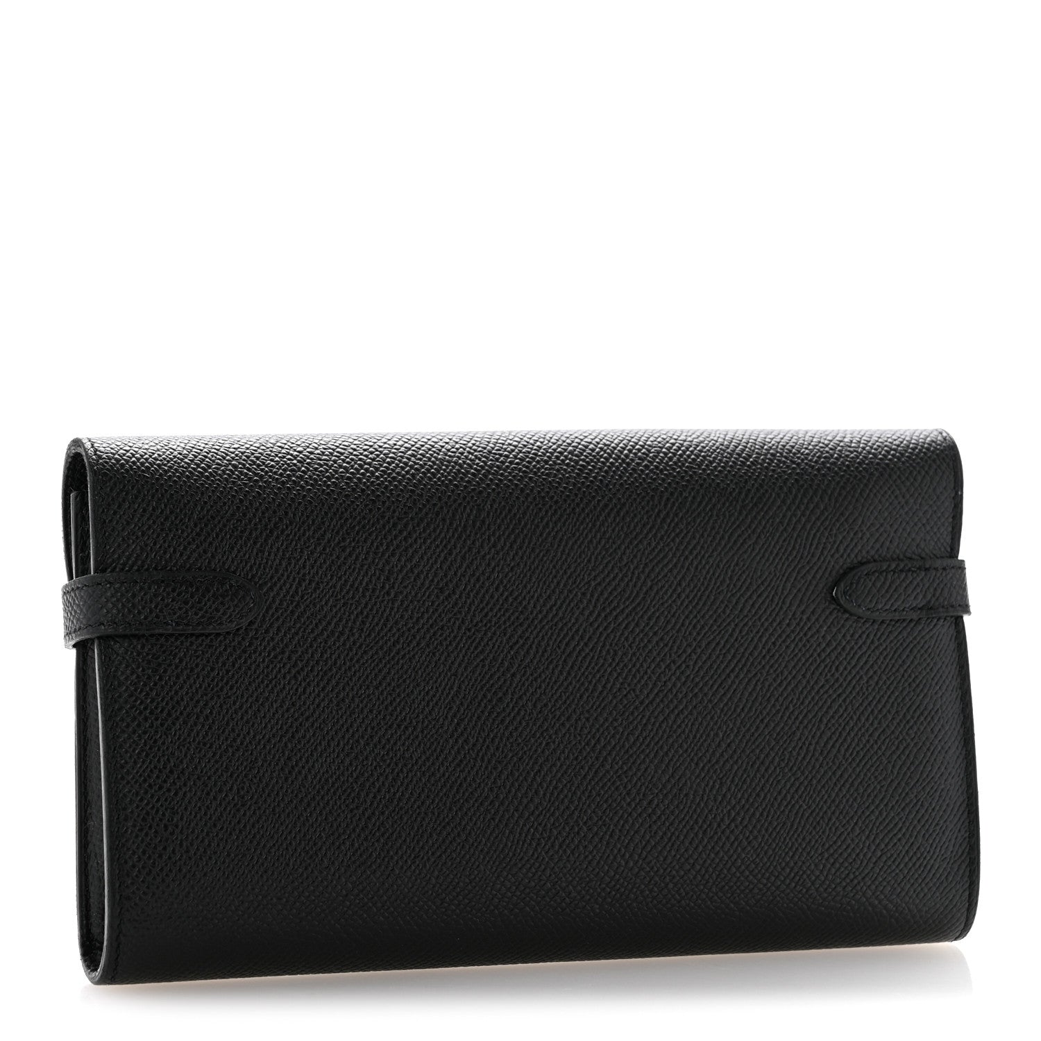 Hermes Epsom Kelly Longue Wallet Black 3 of 10
