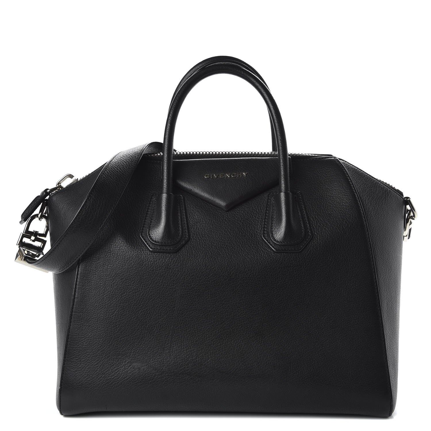 Givenchy Sugar Goatskin Medium Antigona Black 1 of 10