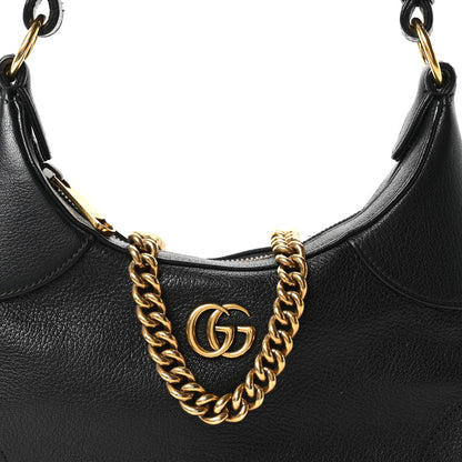 Gucci Goatskin Small Aphrodite Shoulder Bag Black 8 of 10