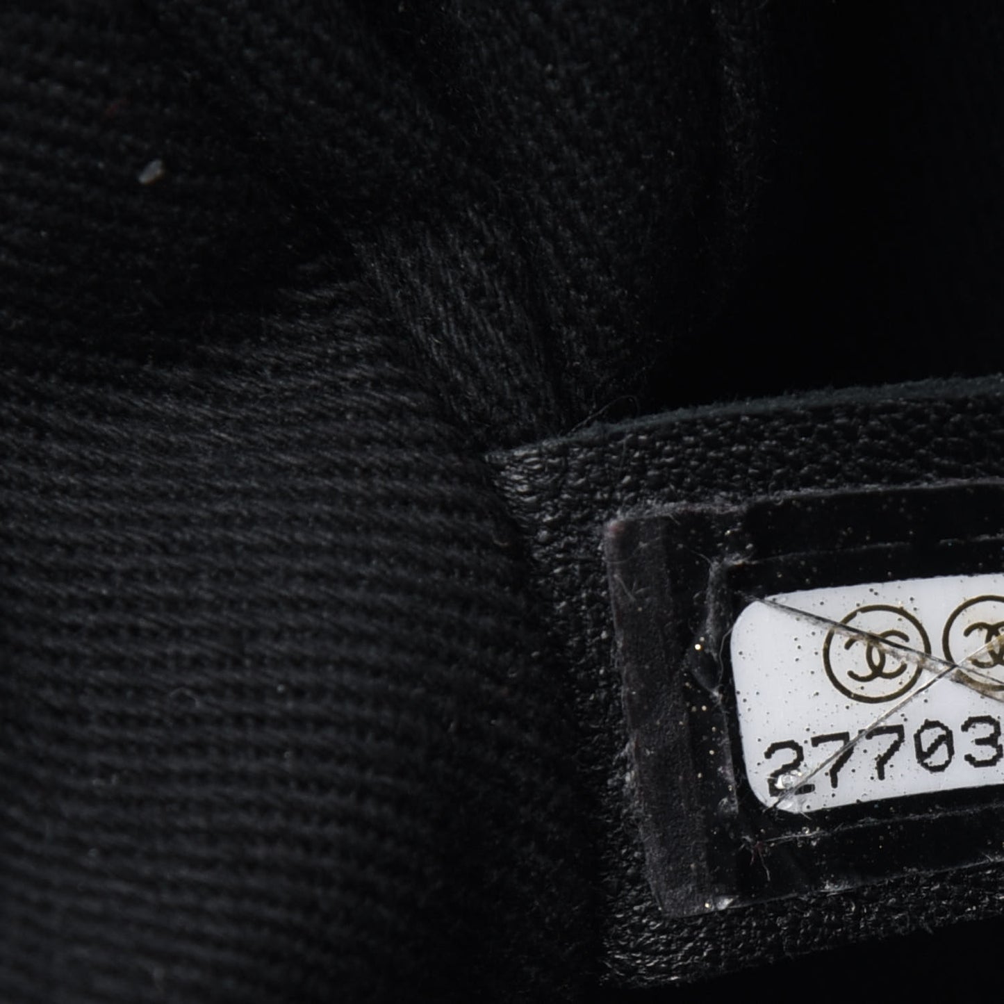 Grained Calfskin Quilted Waist Belt Bag Black