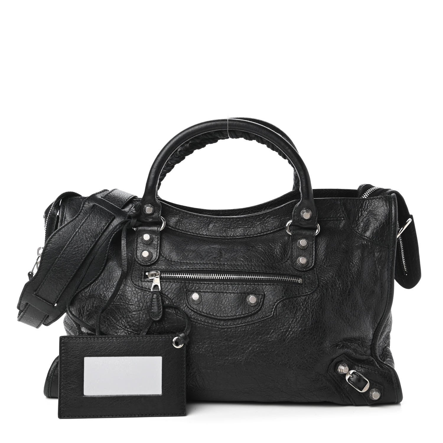 Balenciaga Agneau Giant 12 Silver Hardware City Black 1 of 10