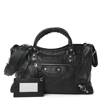 Balenciaga Agneau Giant 12 Silver Hardware City Black 1 of 10