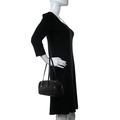 Fendi Zucchino Small Buckle Tote Brown 2 of 14