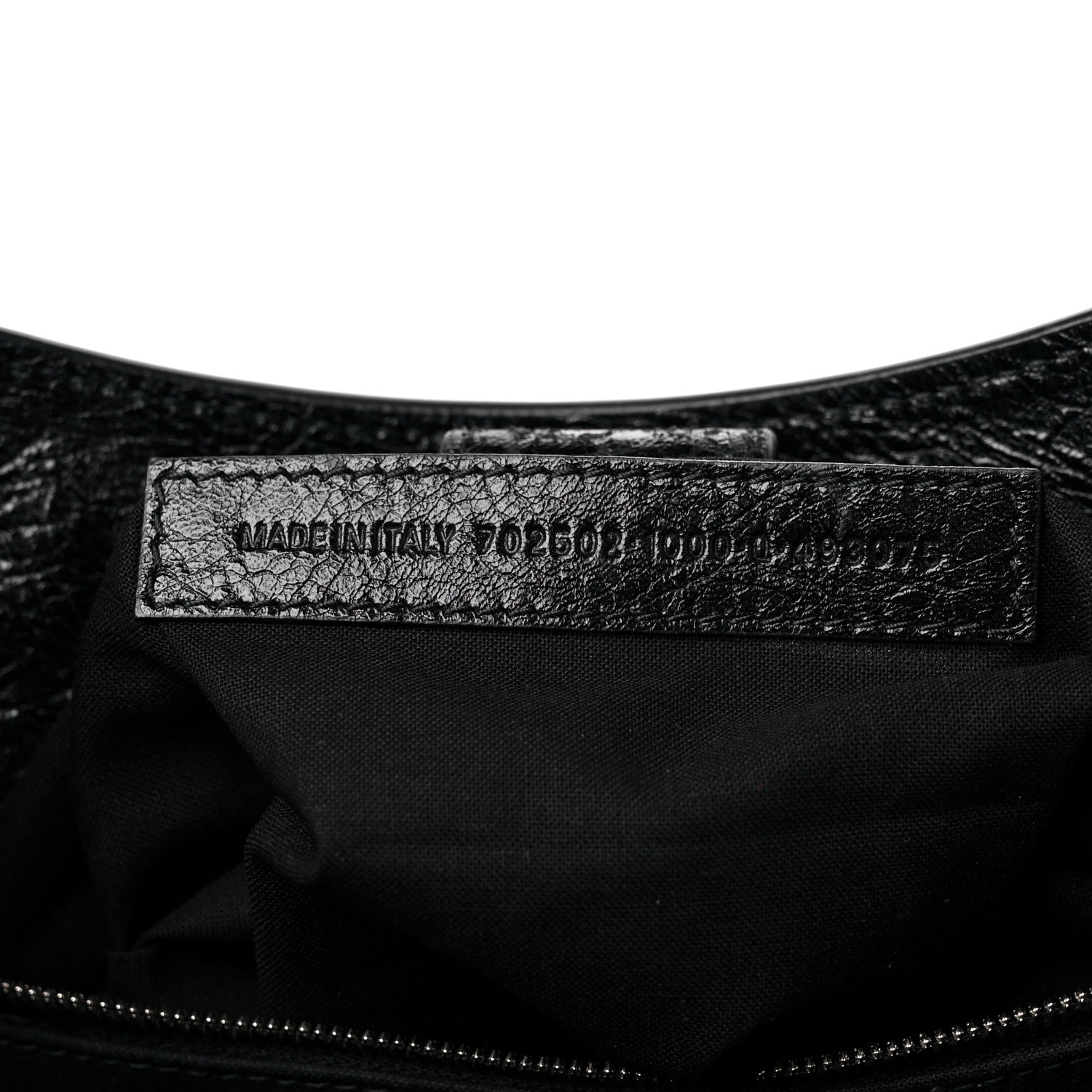 Balenciaga Agneau Arena Neo Classic Silver Hardware Medium Upside Down Tote Black 6 of 9