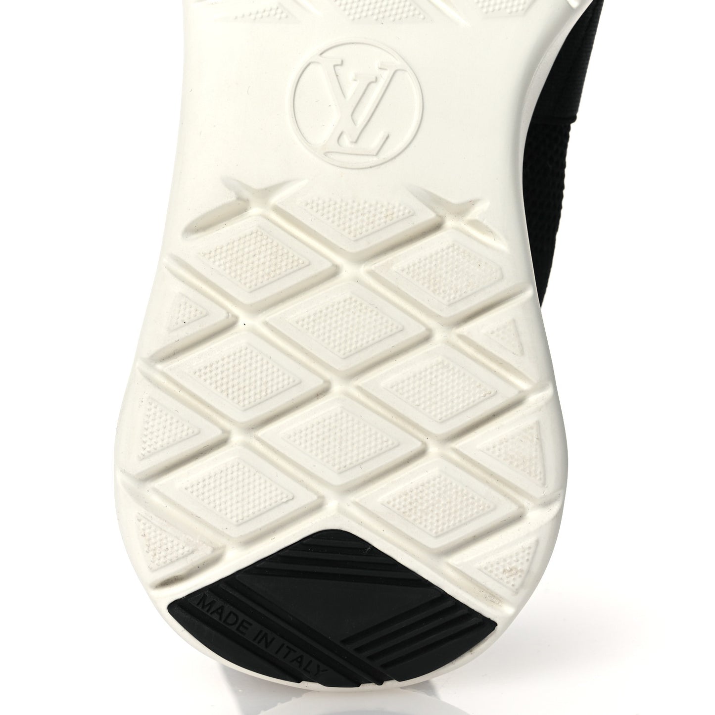 Monogram Stretch Fabric Aftergame Sneaker Boots 36.5 Black