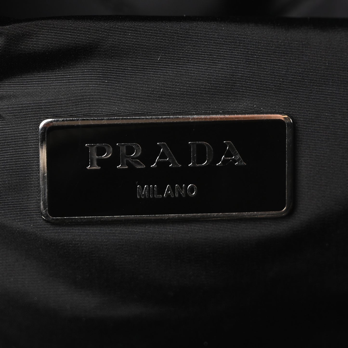Tessuto Nylon Bomber Dome Satchel Black