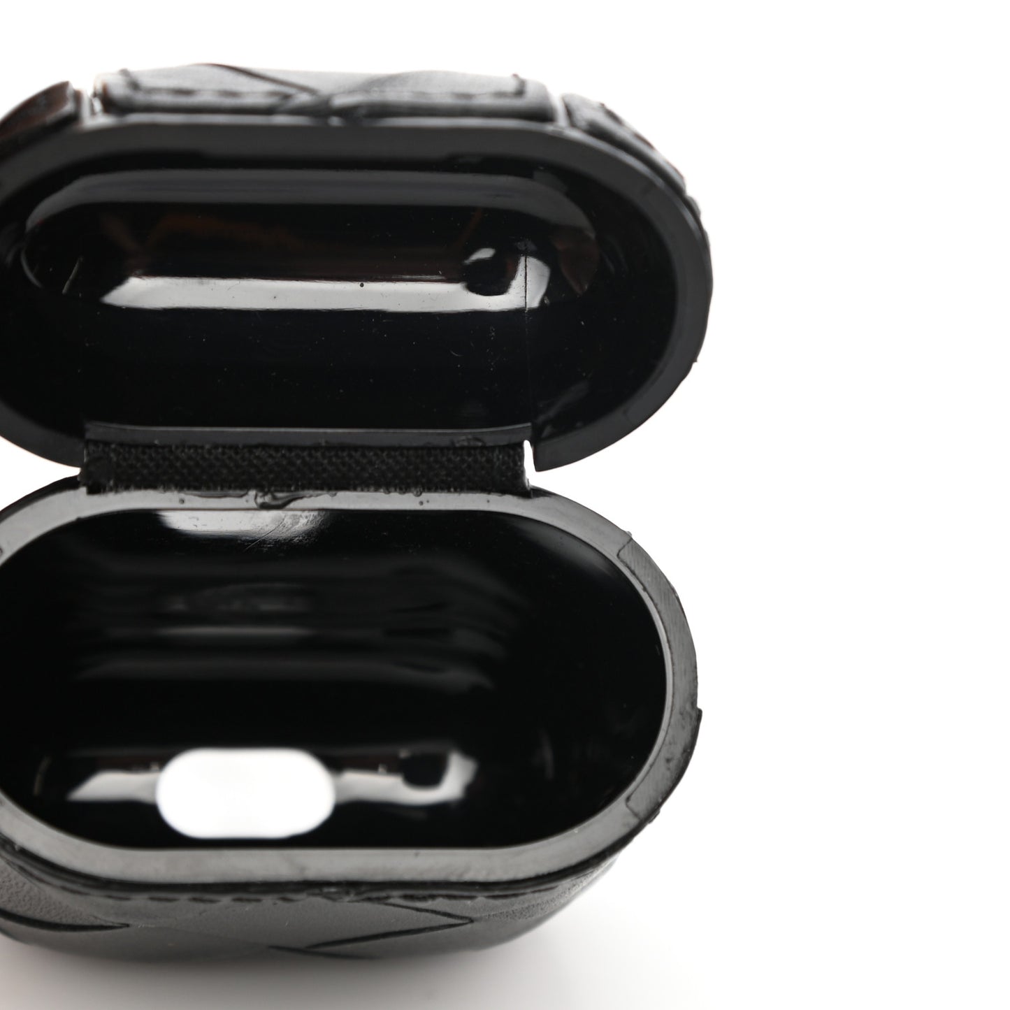 Nappa Intrecciato Airpods Case Black