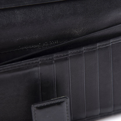 Christian Dior Monogram Saddle Wallet Black 11 of 12