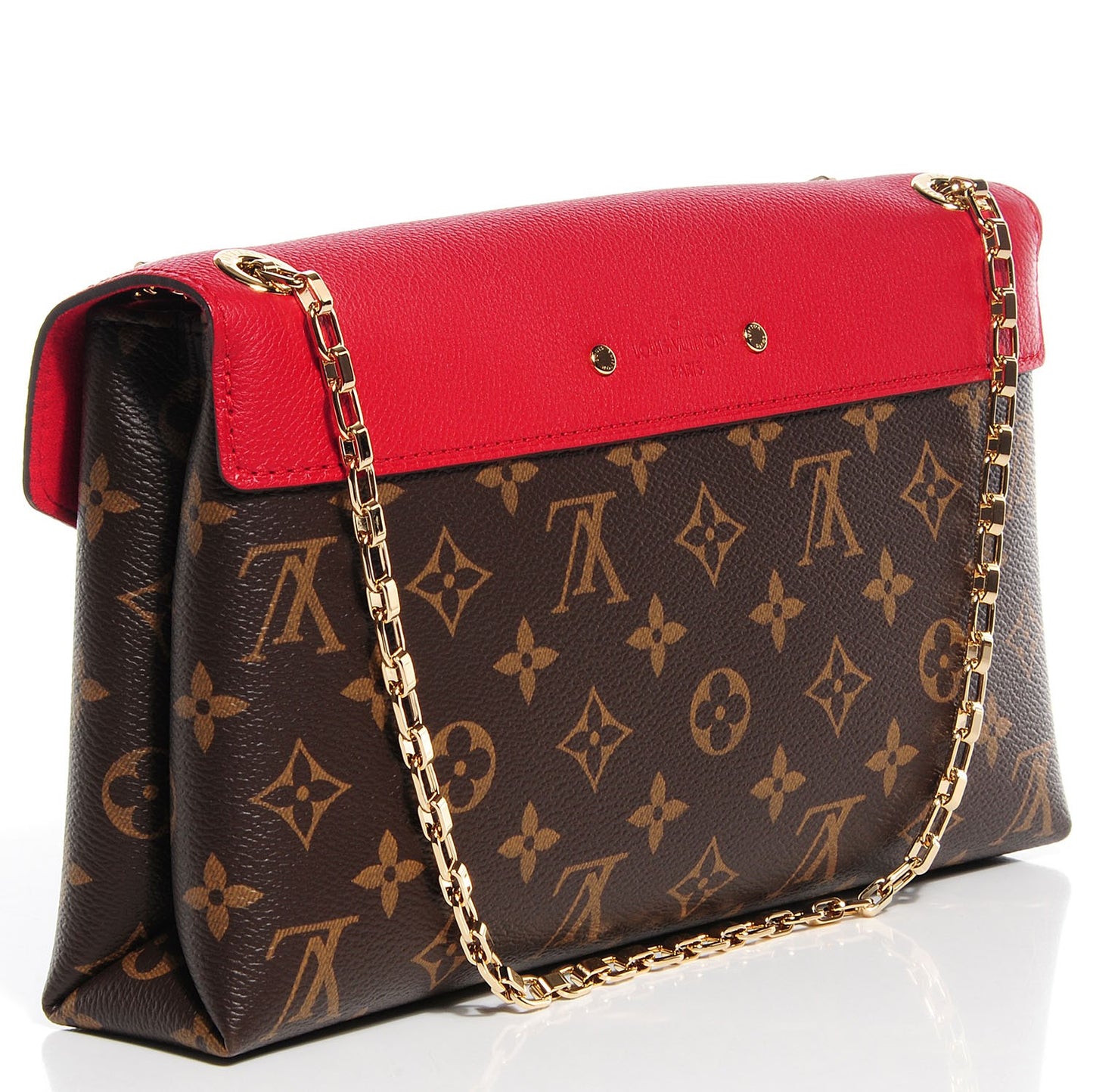 Monogram Pallas Chain Cherry