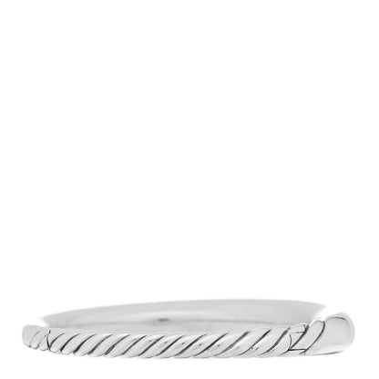 David Yurman Sterling Silver Pure Form Smooth Bracelet 2 of 3