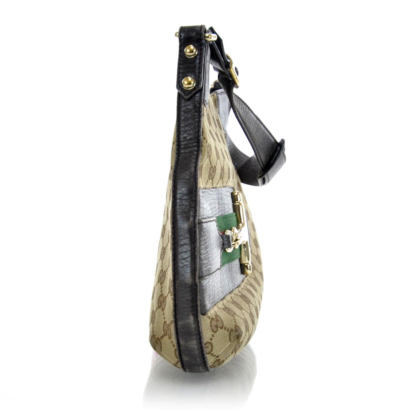 Monogram Hasler Shoulder Bag Ebony