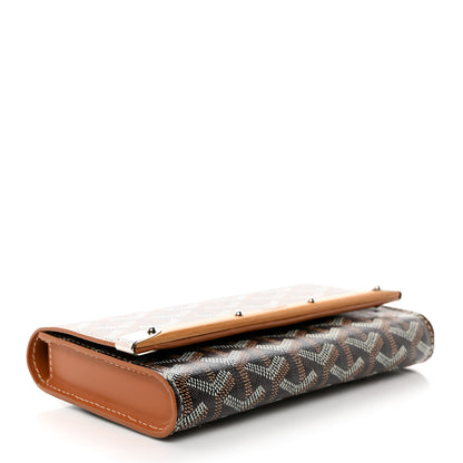Goyard Goyardine Monte Carlo Bois Clutch With Strap Black 4 of 10