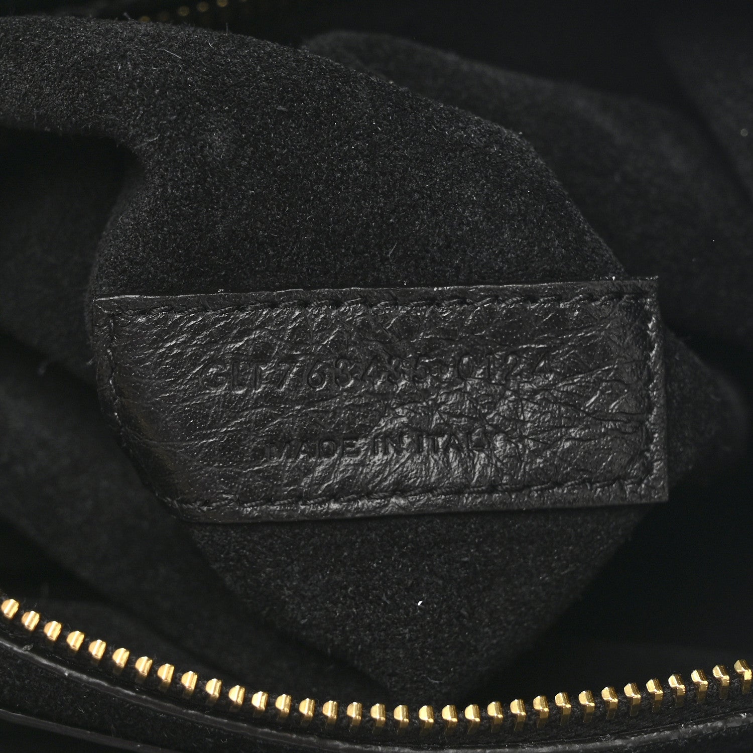 Saint Laurent Grained Deerskin Bea Tote Black 7 of 11