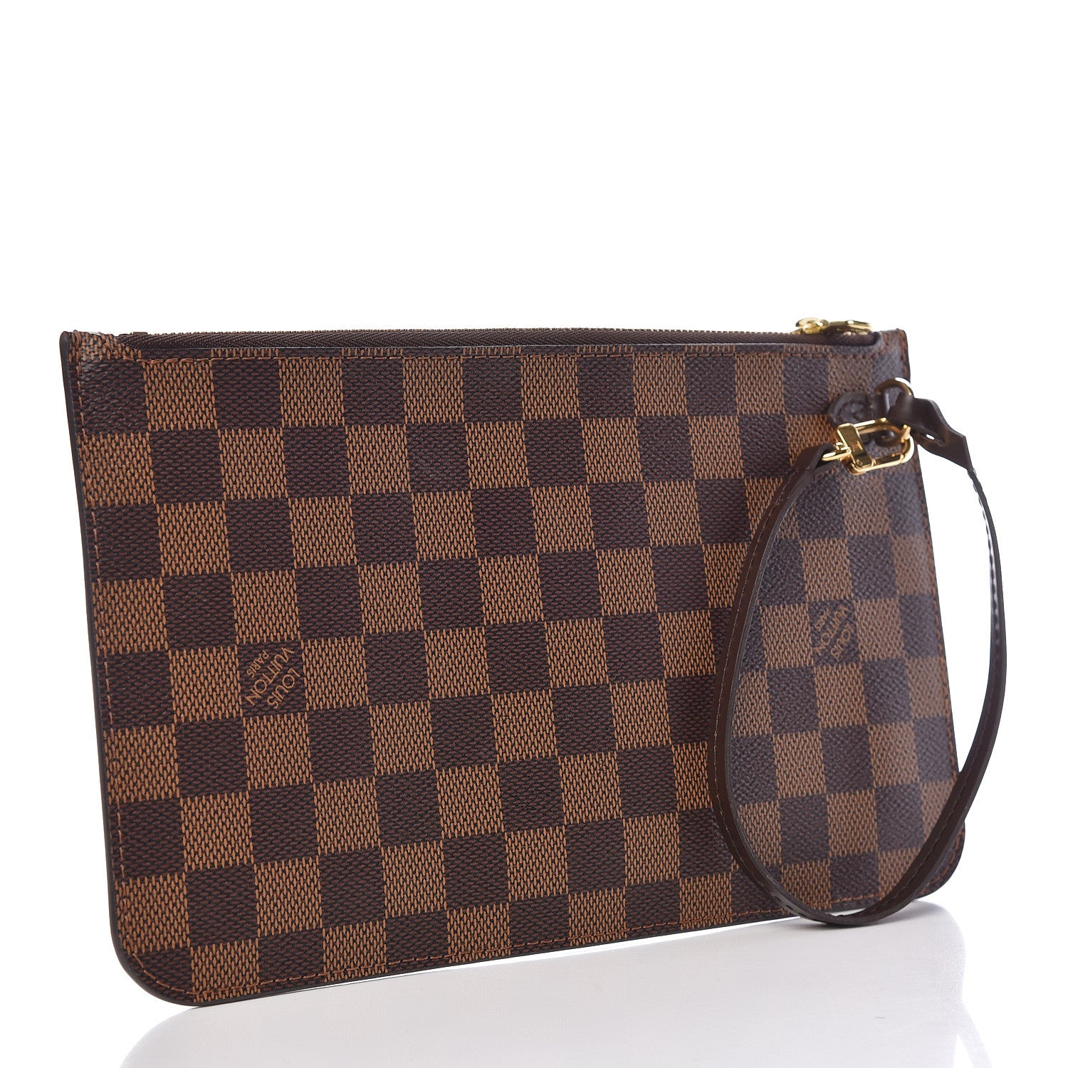Louis Vuitton Damier Ebene Neverfull MM GM Pochette 3 of 8