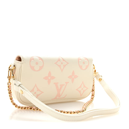 Louis Vuitton Empreinte Monogram Giant Ivy Wallet On Chain Latte Chamallow 3 of 12