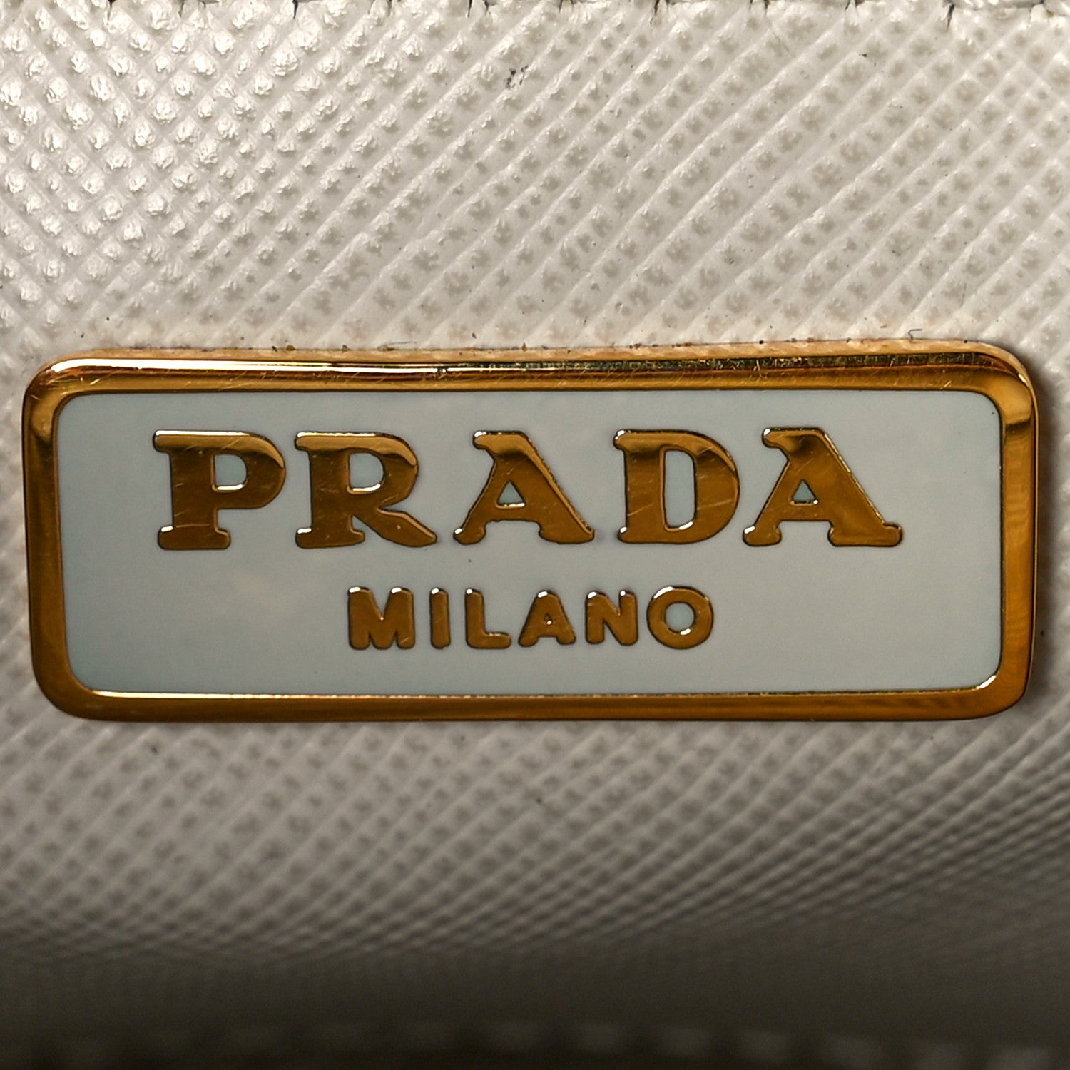 Prada Saffiano Lux Mini Promenade Tote White 6 of 11