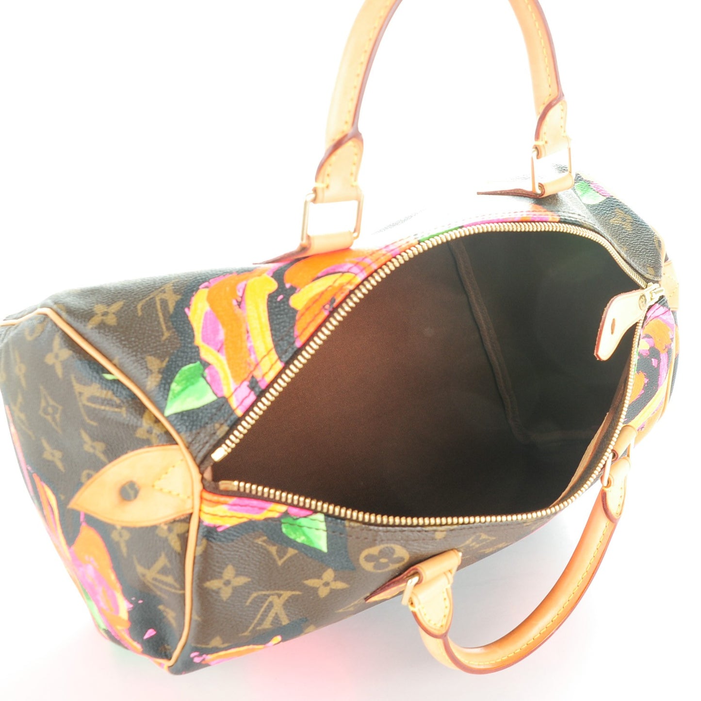 Monogram Roses Speedy 30