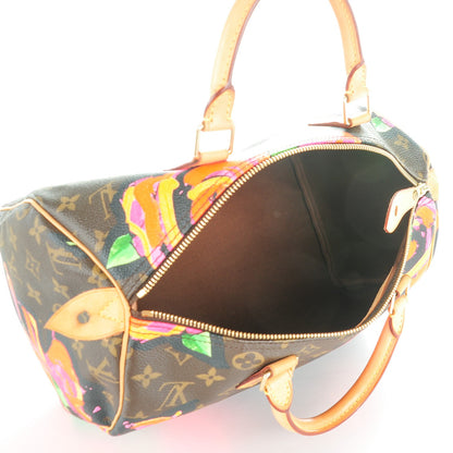 Louis Vuitton Monogram Roses Speedy 30 5 of 7