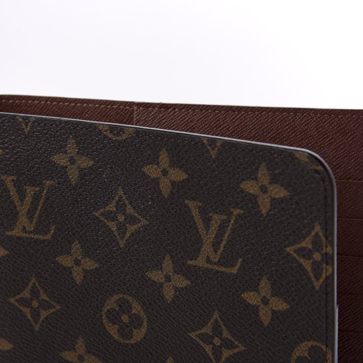 Monogram Desk Agenda Cover