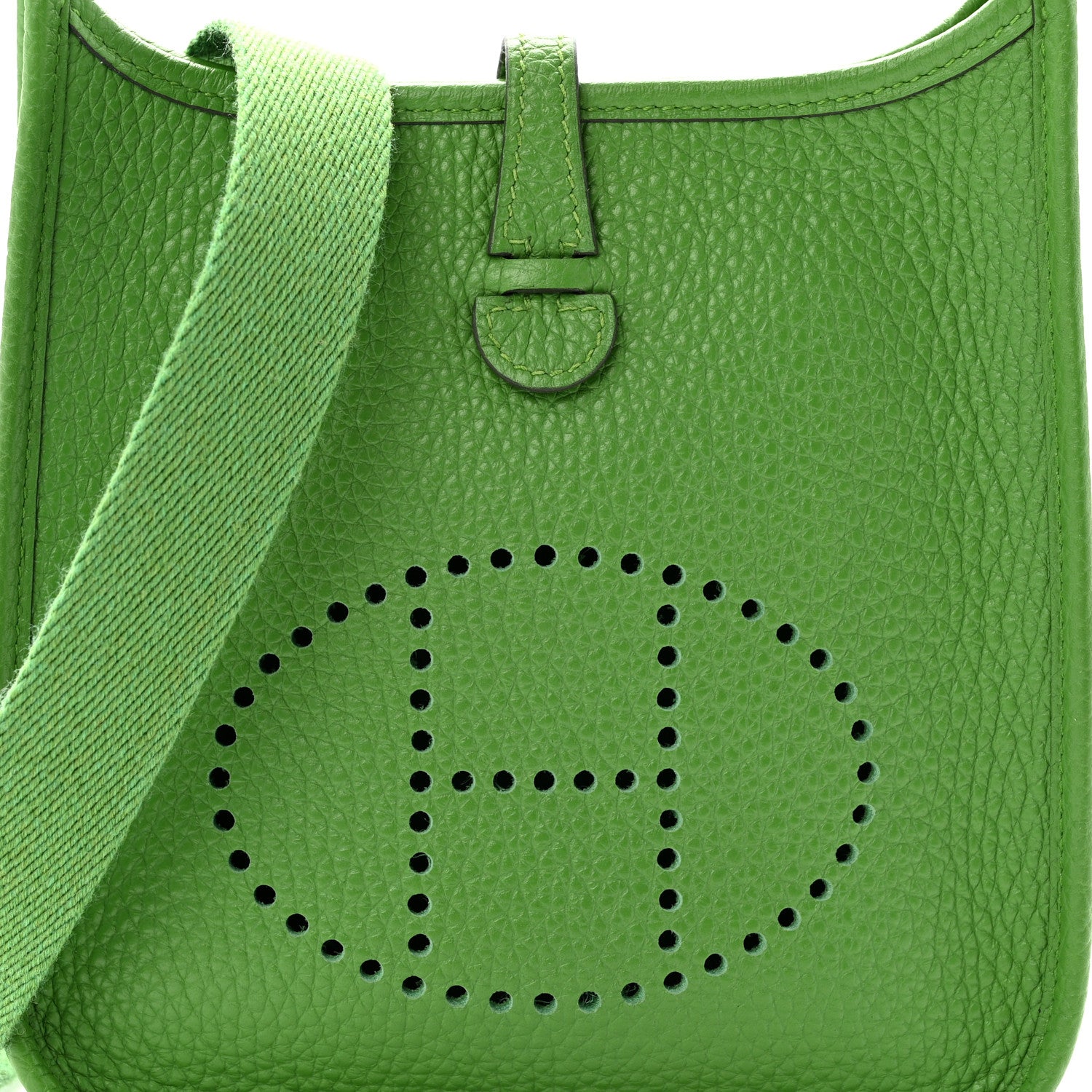 Hermes Taurillon Clemence Amazone Evelyne TPM Bambou 8 of 11