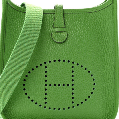 Hermes Taurillon Clemence Amazone Evelyne TPM Bambou 8 of 11