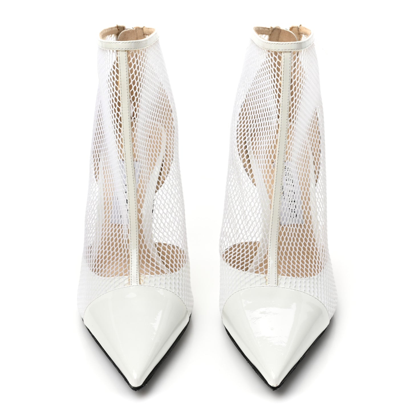 Mesh Patent Kix 100 Boots 39 White