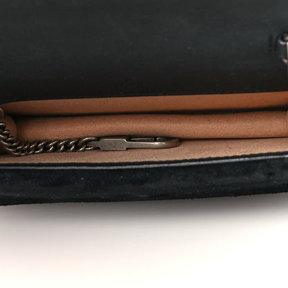 Gucci GG Supreme Monogram Super Mini Dionysus Shoulder Bag Black 5 of 9