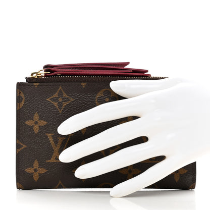 Louis Vuitton Monogram Adele Compact Wallet Fuchsia 2 of 9