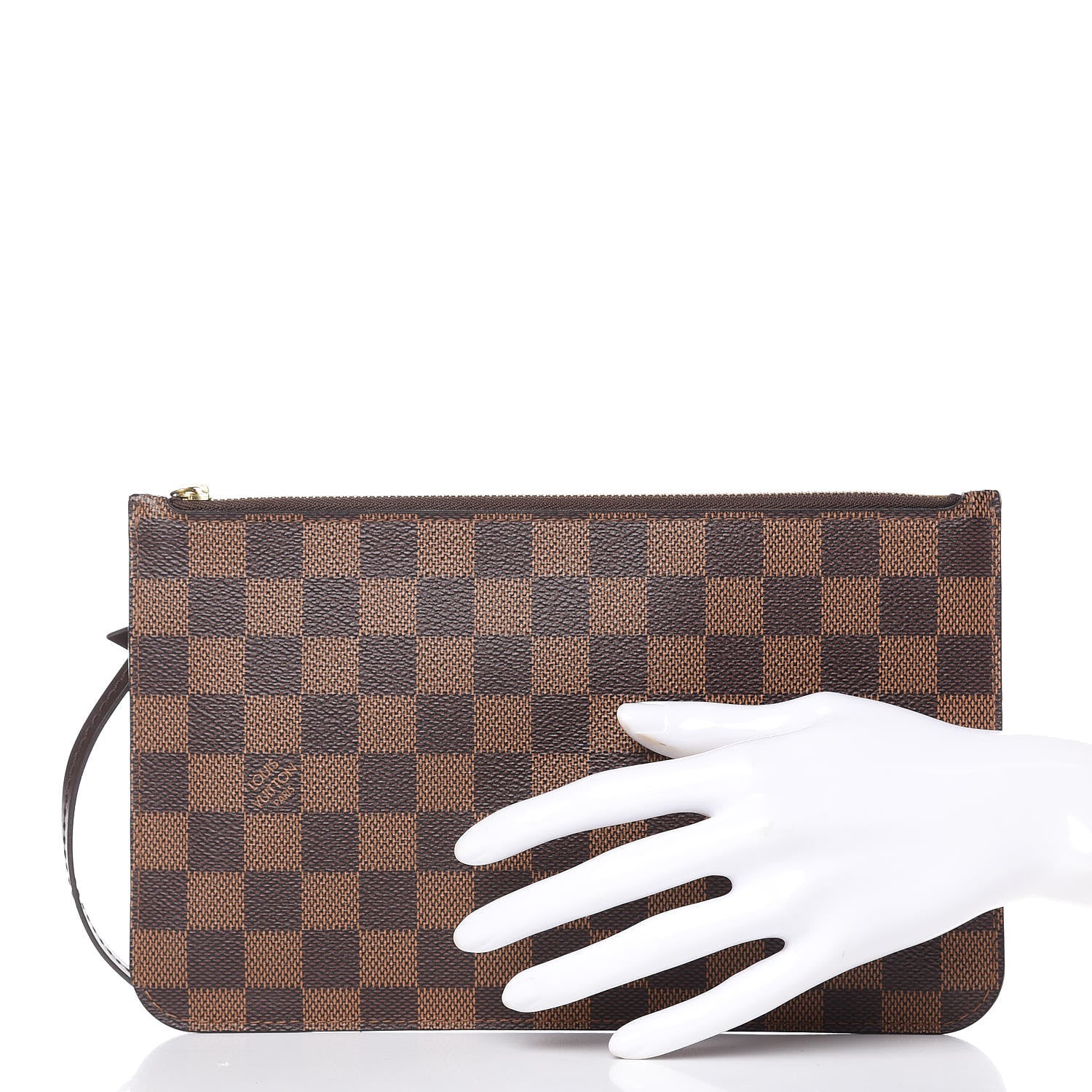 Louis Vuitton Damier Ebene Neverfull MM GM Pochette 2 of 8