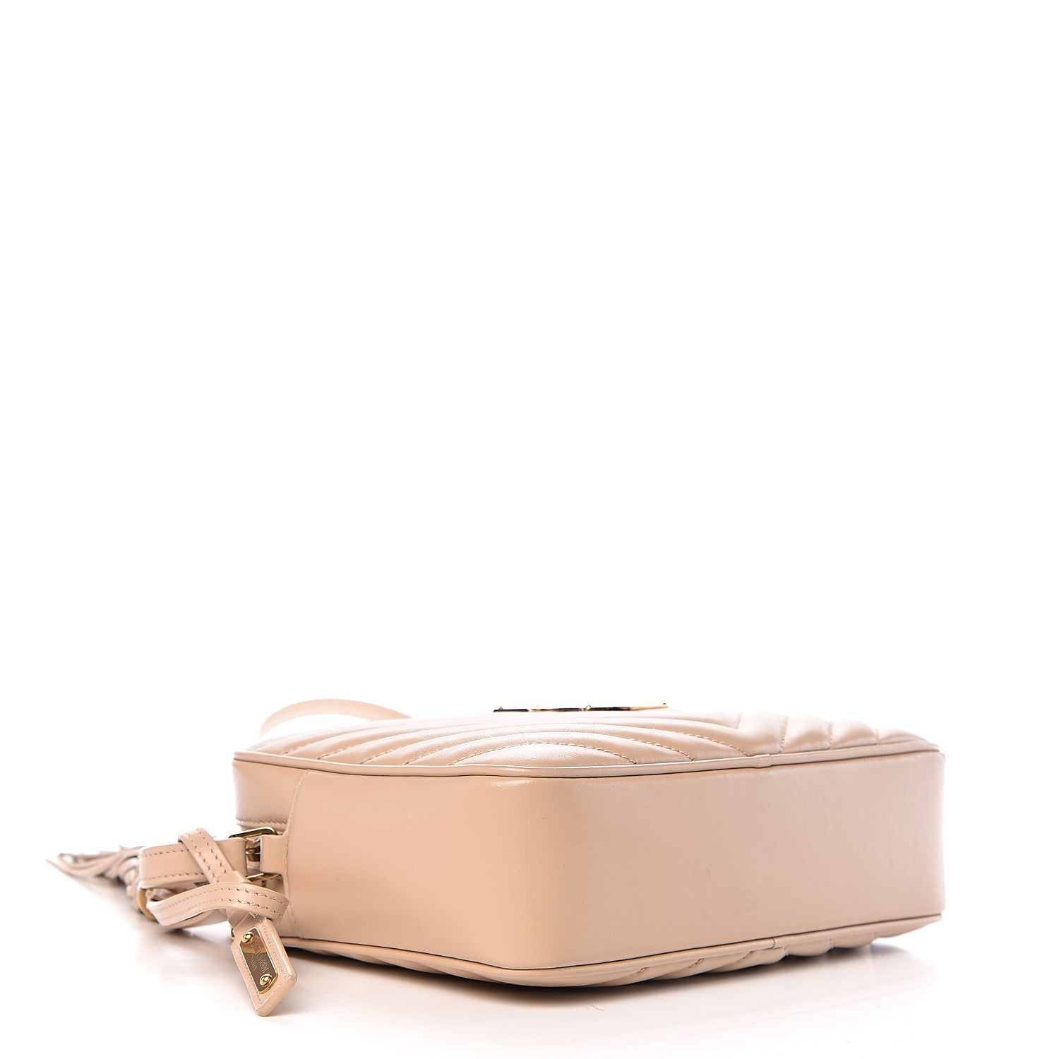 Saint Laurent Calfskin Matelasse Monogram Lou Camera Bag Nude Powder 3 of 8