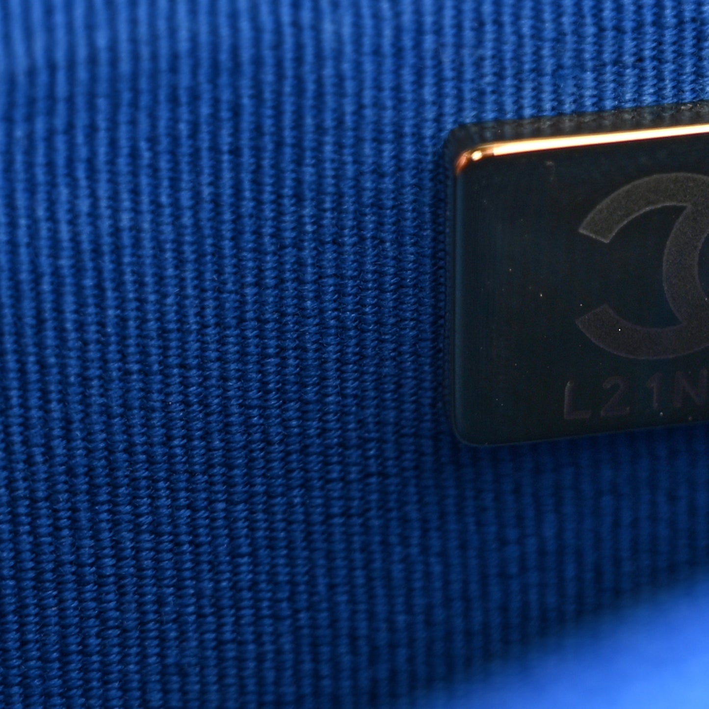 Tweed Quilted Chanel 19 Wallet On Chain WOC Blue Pink