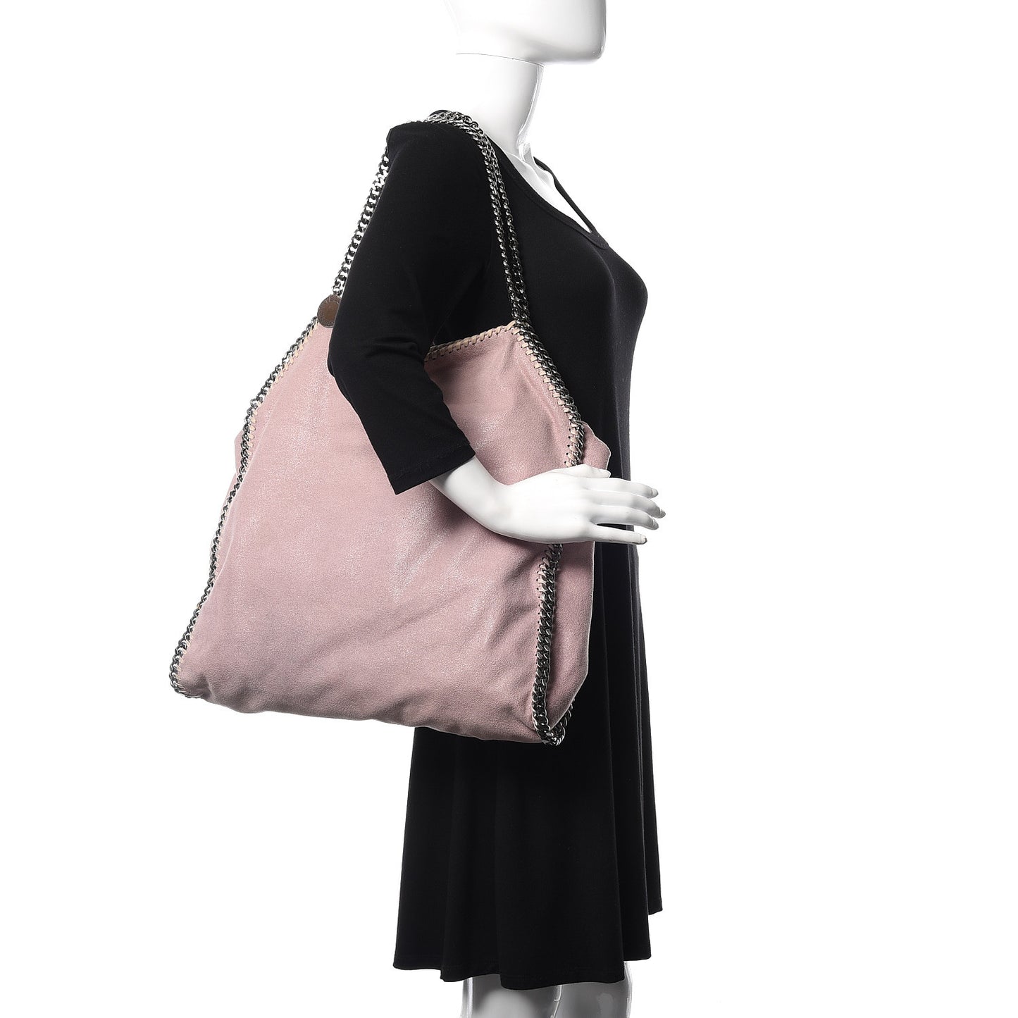 Shaggy Deer Big Falabella Tote Pink