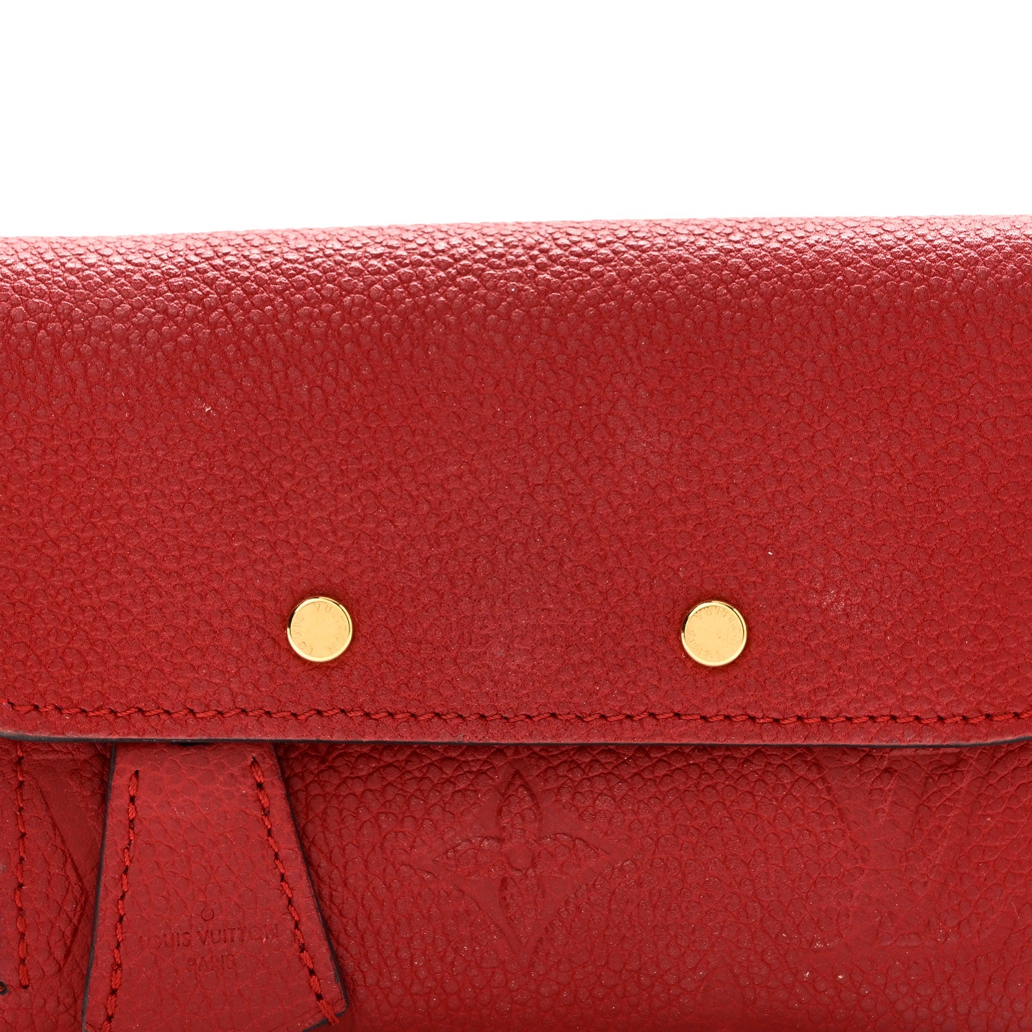 Louis Vuitton Empreinte Pont-Neuf Compact Wallet Cherry 7 of 8