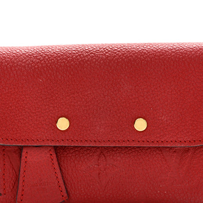 Louis Vuitton Empreinte Pont-Neuf Compact Wallet Cherry 7 of 8