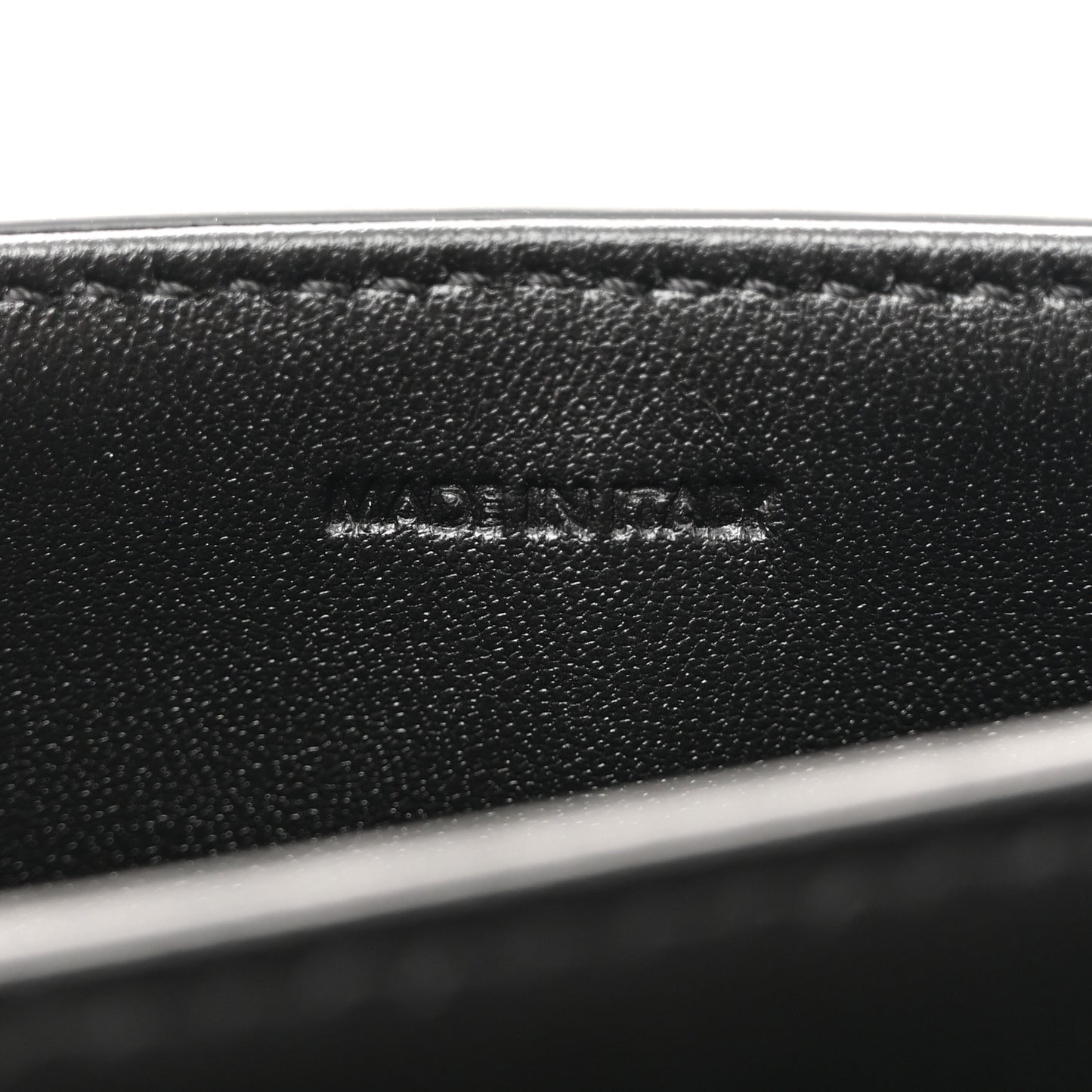 Shiny Calfskin Teen Triomphe Black