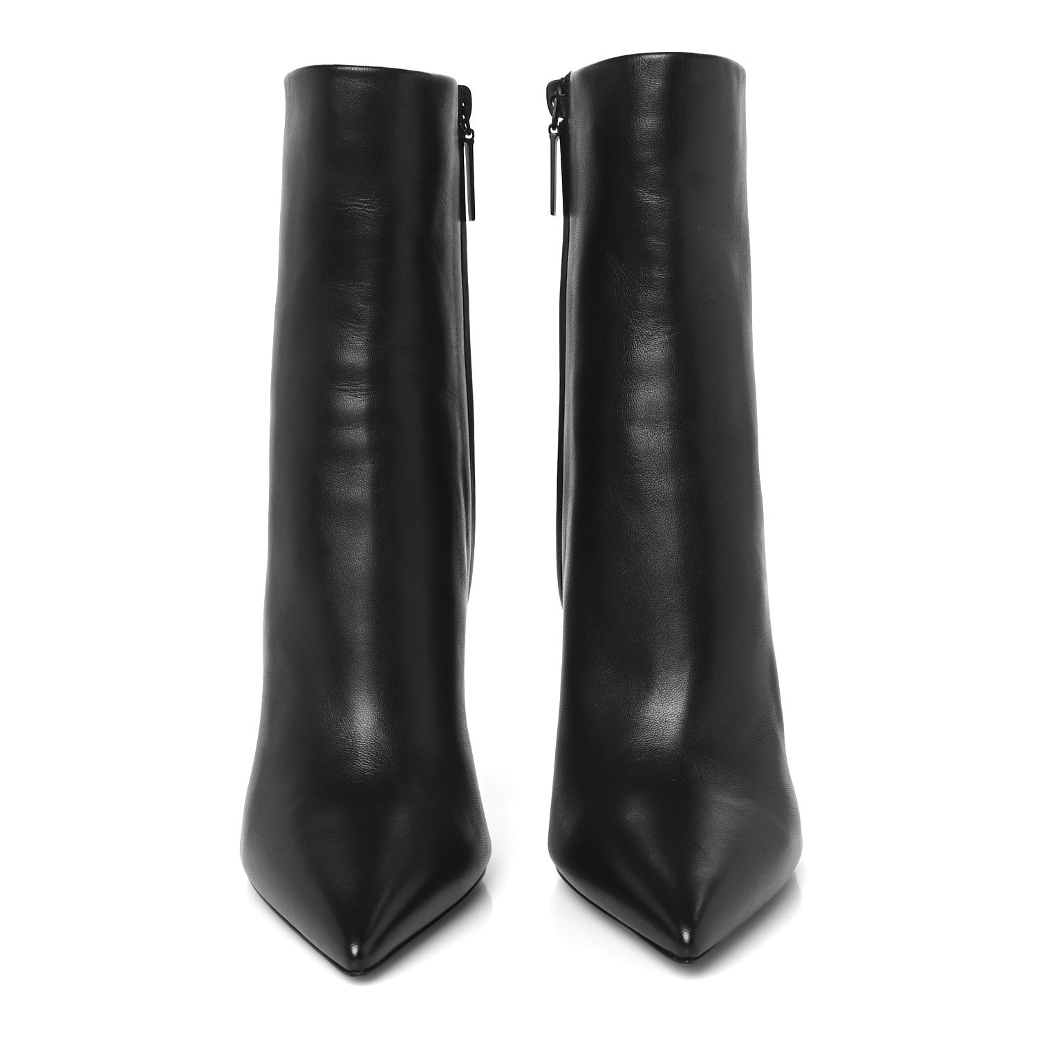 Saint Laurent Nappa Vendome Opyum 110 Ankle Boots 37.5 Black 3 of 10