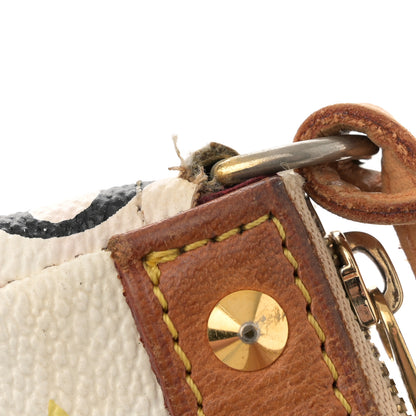 Louis Vuitton Monogram Multicolor Pochette Accessories White 10 of 10